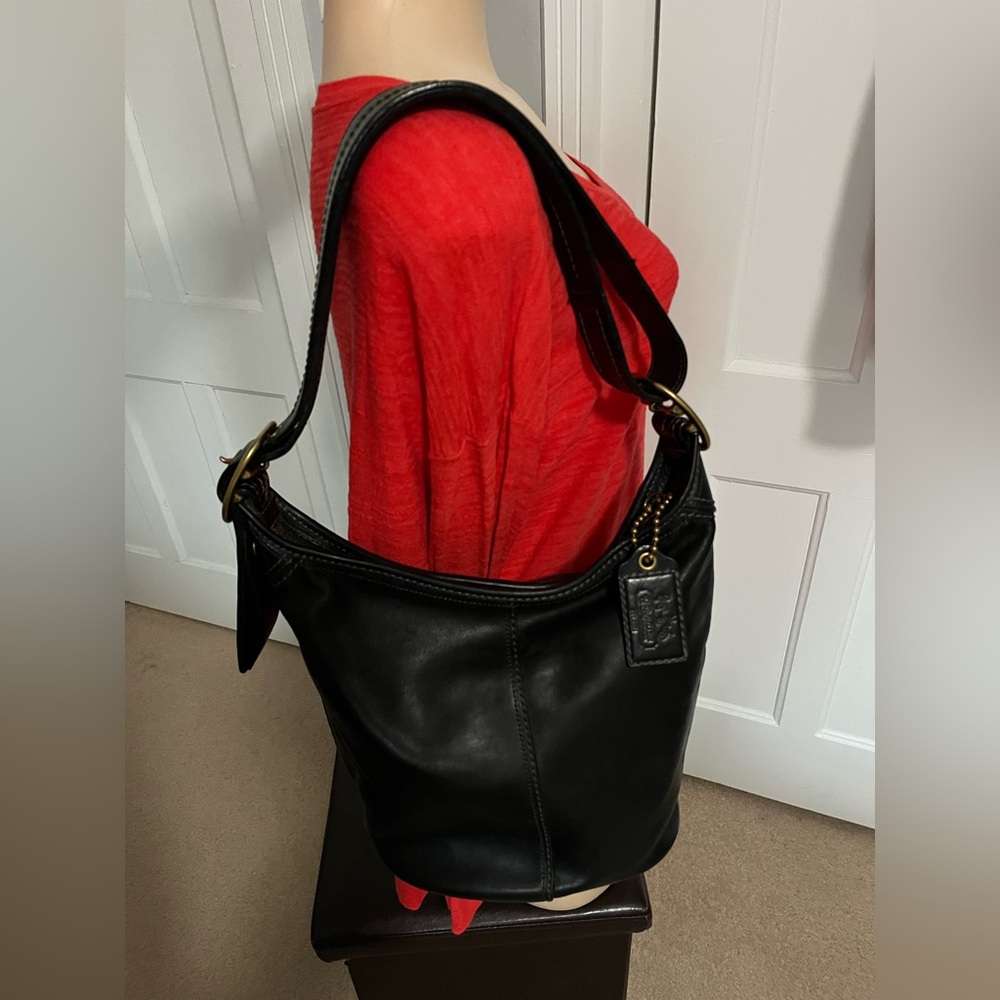 Coach Bleeker Tattersall Bucket Bag - Picture 6 of 16